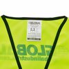 Global Industrial Class 2 Hi-Vis Safety Vest w/ Global Logo, 2 Reflective Strips, Lime, L/XL 695308GL